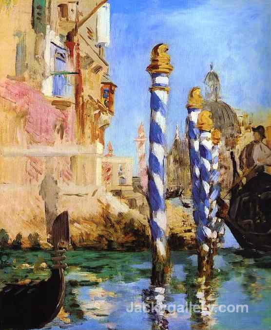 The Grand Canal by Edouard Manet paintings reproduction